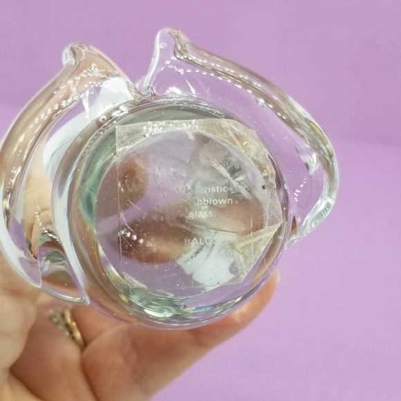 Blown Art Glass Koala Bear Paperweight Mouse BALOS - Picture 11 of 11